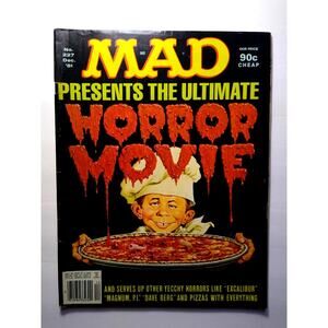 MAD Magazine Dec 1981 # 227 Magnum PI Excalibur Horror Movie Parody Spoof Humor